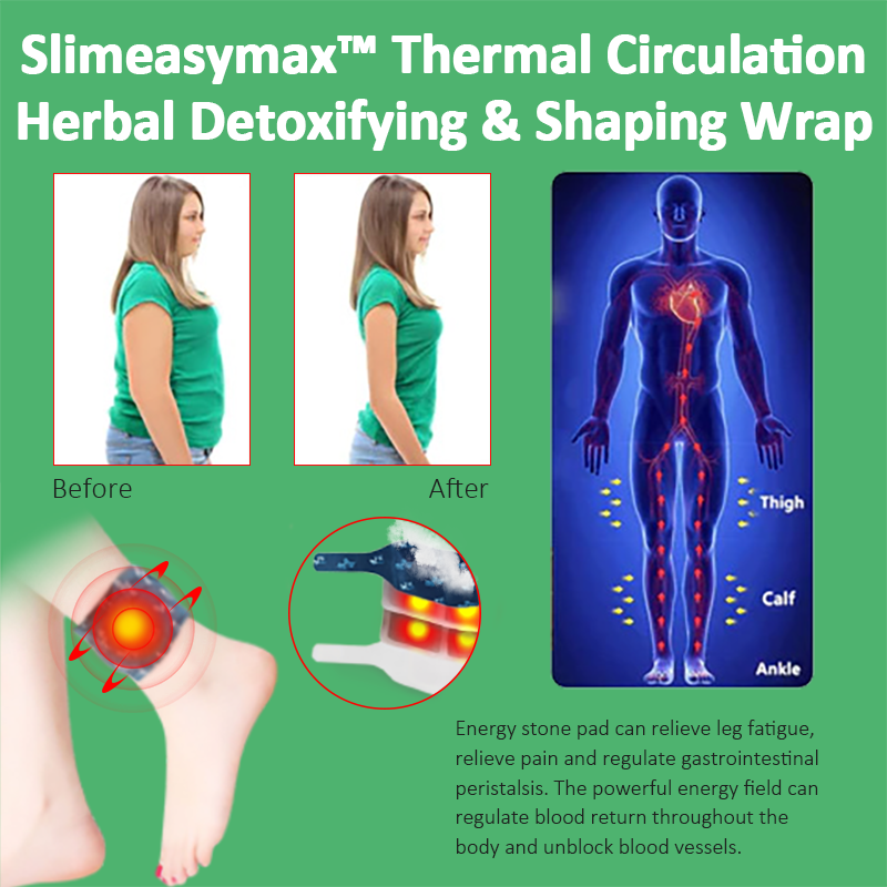 Slimeasymax™ Thermal Circulation Herbal Detoxifying & Shaping Wrap/Patch⭐⭐⭐⭐⭐