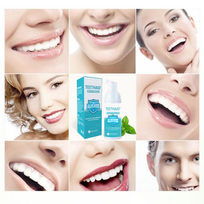 🦷Teethaid™ Pure Herbal Super Whitening & Teeth & Mouth Repair Mousse