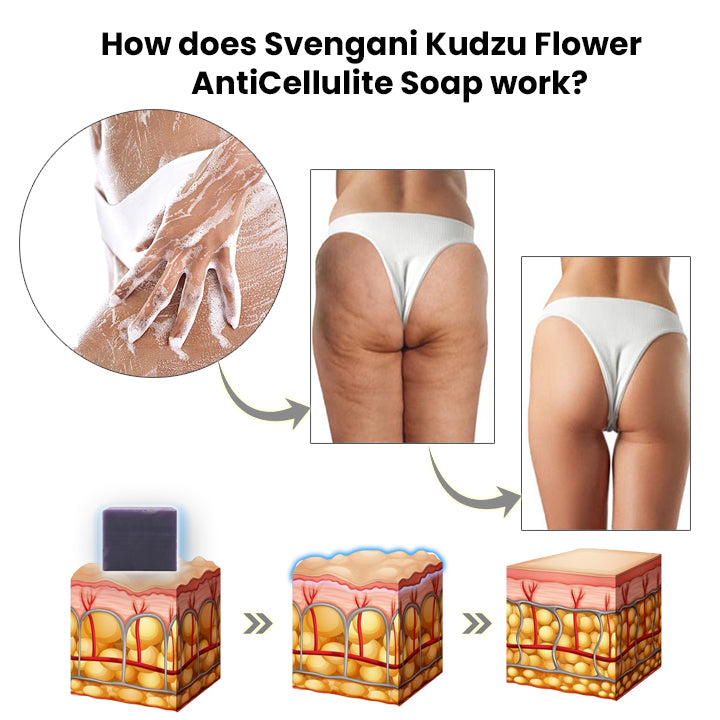 Svengani Kudzu Flower AntiCellulite Soap